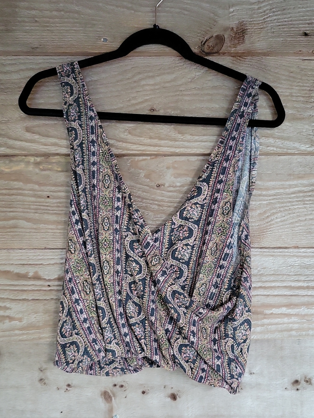 We The Free Size XS Your Twisted Tank V-Neck NWT